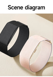 Bracelet intelligent H59 MAX en métal sans écran, tracker d'activité physique 1ATM, moniteur de fréquence cardiaque, bracelet de santé unisexe Android - Product Image 2