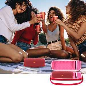 Estuche Rígido de Viaje Impermeable para Altavoz, Estuche Protector de EVA, Bolsa de Almacenamiento Portátil para Micrófono de <span class=keywords><strong>Karaoke</strong></span> - Product Image 6