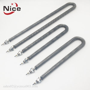 230v U <strong>Shape</strong> Industrial Electric <strong>Finned</strong> Heater <strong>element</strong> for a Blancher - Product Image 2