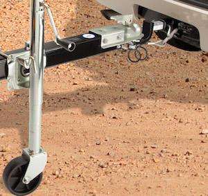 Cric de <span class=keywords><strong>remorque</strong></span> pivotant à capacité de 450 kg, cric de <span class=keywords><strong>remorque</strong></span> à jambe articulée, support <span class=keywords><strong>stabilisateur</strong></span> pivotant pour camping-car - Product Image 3