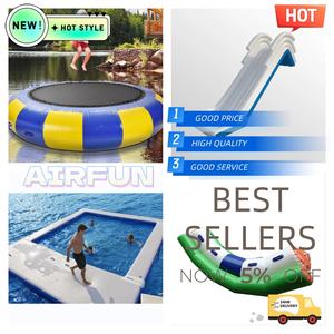 Drop Stitch PVC casa inflable <span class=keywords><strong>barco</strong></span> Mesa flotante inflable sofá muelle plataforma agua salón balsa inflable isla flotante - Product Image 5