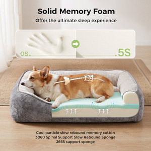 Cama para Perros Estilo Sofá, Cama de Felpa para Mascotas, Impermeable, Anti-Pelo, Fácil de Limpiar, Confort para las Articulaciones, para Perros de Interior - Product Image 3
