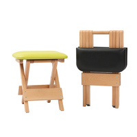 Gericon Portable Folding Gym Soft Stool Chaise de yoga en bois réglable et durable pour le studio de yoga et de pilates pour l'exercice de yoga et la santé