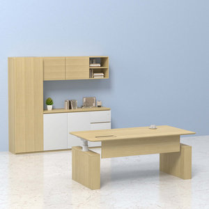<span class=keywords><strong>Bureau</strong></span> de direction électrique moderne avec pieds à panneaux, double moteur, hauteur réglable, assis-<span class=keywords><strong>debout</strong></span>, table de <span class=keywords><strong>bureau</strong></span> pour dirigeant - Product Image 1