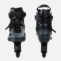 Patins à roulettes en ligne OEM 80 mm avec roues en PU, 4 roues, en alliage d'aluminium, chaussures de patinage à roulettes, patins de slalom à succès avec fonction clignotante