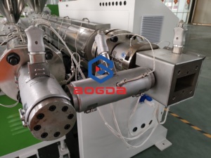 Polystyrene futec PS / GPPS foamed skirting board profile , GPPS Led Crown moulding making machine - Product Image 3