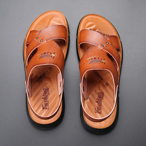 รองเท้าแตะผู้ชายแฟชั่นฤดูร้อน รองเท้าลำลอง<span class=keywords><strong>ชาย</strong></span>หาด รองเท้าสวมสบายสำหรับเดินเล่นกลางแจ้ง รองเท้าธุรกิจผู้<span class=keywords><strong>ชาย</strong></span> รองเท้าสไลด์ ดรอปชิปปิ้ง - Product Image 5