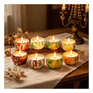 Manifestation <b>Candle</b> Tin Luxury Packaging Natural Soy Aroma Wellness Meditation Boutique Display Signature Collection - Product Image 5
