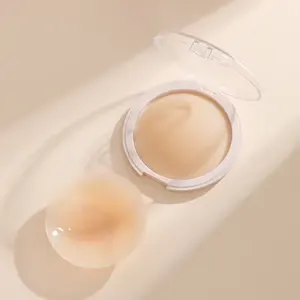 8cm personalizado de alta calidad transparente Concha Invisible pezón adhesivo silicona pecho Pasty sexy pezón cubre empanadas para mujeres