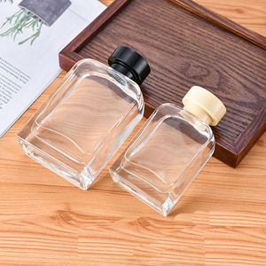 Difusores de Aroma de Lujo de 120 ml, 140 ml, 220 ml, 350 ml, Botellas de Vidrio Cuadradas Transparentes con Serigrafía - Product Image 5