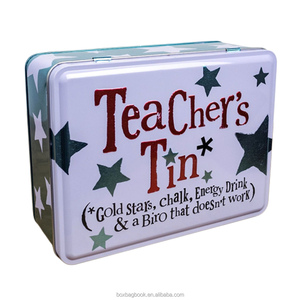 Boîte de rangement en fer blanc de haute qualité pour café et thé, sans soudure, vide, pour Noël, bonbons, chocolat, avec insert, boîtes rondes - Product Image 6