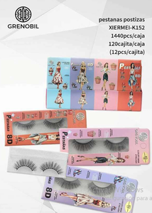 ขนตาปลอม 8D ฟูลวอลลุ่ม ขนสังเคราะห์ นุ่มเป็นธรรมชาติ บรรจุในกล่องกระดาษแข็ง - Product Image 3