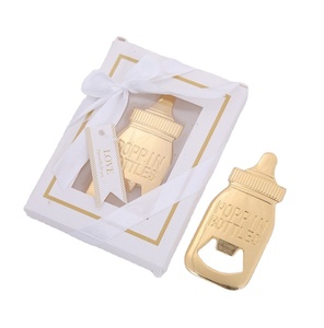Ouvre-bouteille en forme de boîte élégante pour mariage, pour fête prénatale, mariage, 10 pièces
