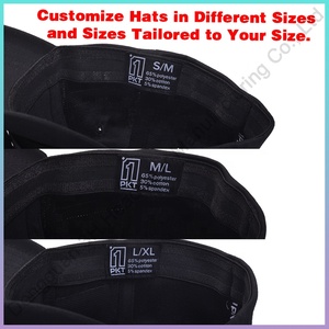 Bán Buôn Polyester Cấu Trúc Gorras Giữa Hồ Sơ 6 Bảng Điều Chỉnh Mens Flex Thể Thao Cap Tùy Chỉnh Trống Mũ Bóng Chày Được Trang Bị Mũ - Product Image 6