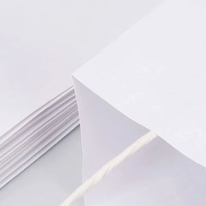 Bolsas de Compras Personalizadas de Papel Kraft Reciclable para Negocios, Promociones y Comida para Llevar, con Asas Largas - Product Image 2