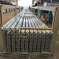 Profilé en aluminium à fente en T, fente en V, 1515, 2020, 4040, 4080, 8080, profilé de cadre en aluminium extrudé