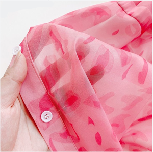Completo Casual Autunnale per Bambine: Top a Canotta a Righe Rosa e Pantaloncini, Traspirante, alla Moda, per Primavera - Product Image 5