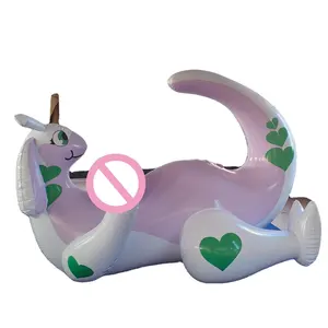 Beile custom light purple pvc inflatable 2.2m dragon with SPH/ inflatable animal