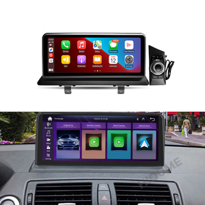 10.25 "ไร้สาย Apple CarPlay แอนดรอยด์รถยนต์มัลติมีเดียสำหรับ BMW 1ชุด E81 E82 E87 E88หน่วยด้านหลังกล้องหน้าจอสัมผัส - Product Image 2