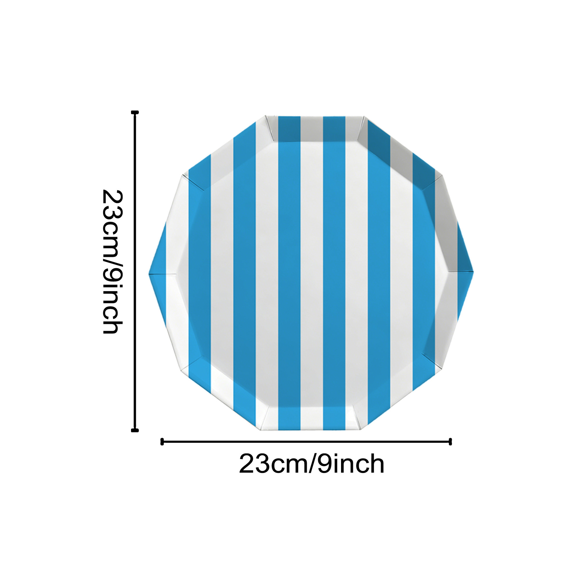 Dark Blue  9 inch plates