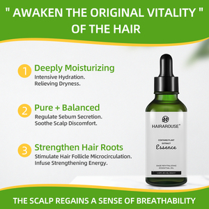 Aceite Esencial Revitalizante de Salvia a Base de Plantas de 30 ml, Regula el Exceso de Grasa, Hidratación Profunda, Equilibrio de <span class=keywords><strong>la</strong></span> Grasa, Reduce el Cabello <span class=keywords><strong>Roto</strong></span>, Curación Profunda - Product Image 3