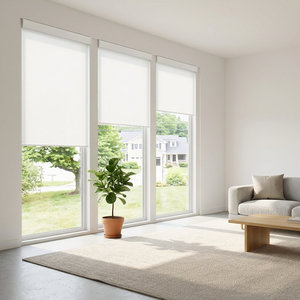 Nouvelles Stores Enrouleurs Horizontales Électriques Intelligentes en Polyester, Protection Solaire Anti-UV Moderne pour Entreprises - Product Image 2