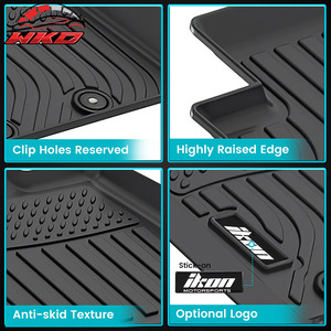 Alfombrillas para Nissan Armada e Infiniti QX80 2025-2026, para todo tipo de clima, alfombras de TPE moldeadas en 3D, impermeables - Product Image 3