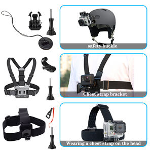50 in1チェストハーネスヘッドストラップバイクマウントGoProカメラアクセサリーキットforGoPro Hero Black 12 11 10 9 8 7 6 5 4 DJI Insta360 - Product Image 2