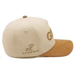 Casquettes de baseball bicolores à logo personnalisé, visière incurvée, unisexe, décontractées, pour le voyage et les activités de plein air, ajustables, en polyester/coton - Product Image 2
