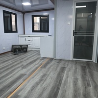 Maison conteneur préfabriquée extensible durable de 20 pieds avec structure en acier, maison modulaire personnalisée pour location à long terme