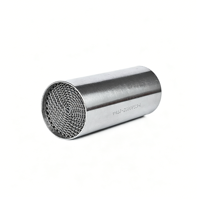 Catalyseur de moto haute performance Euro V à 400 cellules avec substrat métallique en nid d'abeille pour le traitement des gaz d'échappement du moteur