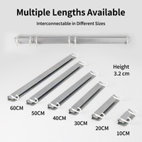 Yurtrain Support de Commandes en Alliage d'Aluminium Argenté pour Restaurant, Organisateur de Cuisine Professionnel, Porte-Billets Robuste pour Cuisine