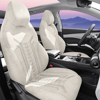 Housse de siège de voiture en cuir suédé personnalisée de luxe écologique de haute qualité BYD Yuan Plus ATTO 3 2022-2026 Décoration intérieure de voiture