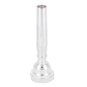 Boquilla para <span class=keywords><strong>Trompeta</strong></span> 3C, Accesorio para Instrumentos Musicales, Compatible con Yamaha, <span class=keywords><strong>Bach</strong></span>, Conn, King Silver - Product Image 1