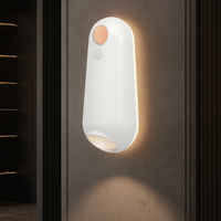 Lumière de nuit LED intelligente à détecteur de mouvement pour toilettes, avec recharge USB et design étanche pour salle de bain et chambre à coucher