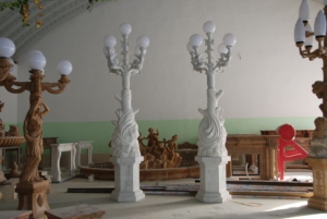 Antique personnalisé de haute qualité <span class=keywords><strong>en</strong></span> marbre blanc naturel grandeur nature <span class=keywords><strong>Ange</strong></span> <span class=keywords><strong>gardien</strong></span> Sculpture <span class=keywords><strong>pour</strong></span> grand <span class=keywords><strong>jardin</strong></span> extérieur <span class=keywords><strong>Statue</strong></span> commémorative - Product Image 3