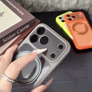 เคสโทรศัพท์มือถือแบบใสพร้อมวงแหวนแม่เหล็กป้องกันกล้อง ป้องกันรอบด้าน 360 องศา สำหรับ iPhone 17 Pro Max ป้องกันการกระแทก - Product Image 3