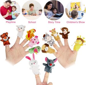Juguete de Peluche en Oferta, Muñeco de Peluche con Pie, Animal de Dibujos Animados, Juguete de Dedos, Juguete de Rompecabezas para Niños - Product Image 3