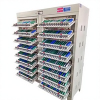 Testeur de cycle de batterie cylindrique 256 canaux 5V 20A à économie d'énergie avec fonction de classification de capacité de cellules 33140, 32140, 34154, 40134