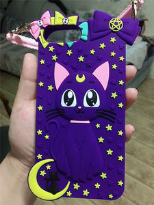 Per Il Iphone 11 pro <span class=keywords><strong>max</strong></span> Sailor <span class=keywords><strong>Moon</strong></span> custodie in silicone con la Cordicella Della Cinghia, polso della borsa di Caso per Il Iphone 7 plus/XS <span class=keywords><strong>Max</strong></span> - Product Image 4