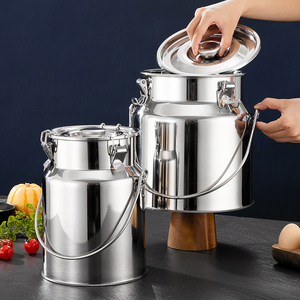 Contenitore Termico per Alimenti in Acciaio Inox di Design Moderno, Grande Capacità, per Zuppe, Brodi e Latte, con Coperchio a Sollevamento Manuale - Product Image 4