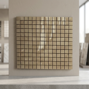 Mosaïque de carreaux muraux 3D en porcelaine polie marron de forme aléatoire 300x300mm (12x12 pouces) - Product Image 5
