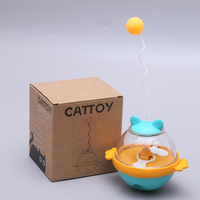Distributeur de nourriture interactif pour animaux de compagnie : balle de puzzle pour chat, jouet interactif pour chien, alimentation lente, activité intérieure, produits anti-ennui