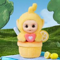 Nouvelle Sortie 100% Original 8 Pièces/Ensemble POP Teletubbies Afternoon Tea Diary Series Boîte Mystère Adorables Poupées en Peluche Porte-clés Dessins Animés