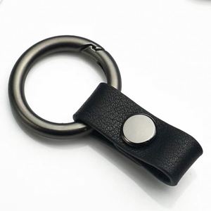 Leather Car <b>Key</b> Chain Metal Open Spring <b>Ring</b> <b>Key</b> Pendant Birthday Gift Manufacturers Wholesale <b>Key</b> Chain - Product Image 5