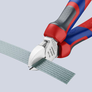 KNIPEX 70 05 160 SB Coupe-fils latéraux avec poignées chromées confortables 160 mm Fabriqué en Allemagne - Product Image 2
