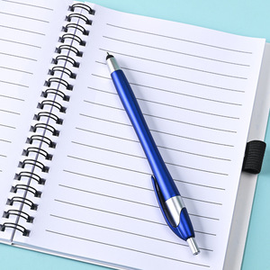 Ensemble cadeau de carnets à spirales personnalisés pour étudiants, avec stylo à bille et notes adhésives, vente en gros - Product Image 2
