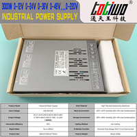 Alimentation à découpage industrielle SMPS 3000W, entrée triphasée 380VAC vers sortie CC 0-12V 15V 18V 20V 24V 27V 30V, transformateur