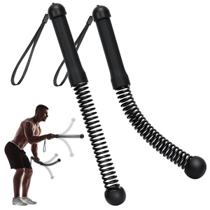 CZFIT Cordless Steel Spring Durable Custom PE/Nylon Battle Rope for Arm <b>Strength</b> <b>Training</b> Indoor/Outdoor Exercise - Product Image 5