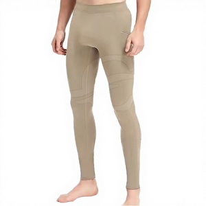 Leggings Personalizados para Hombre, de Secado Rápido, Compresión, Spandex, Poliéster, Transpirables, Antibacterianos, Cintura Elástica de Alta Elasticidad - Product Image 1